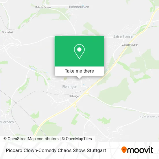 Piccaro Clown-Comedy Chaos Show map