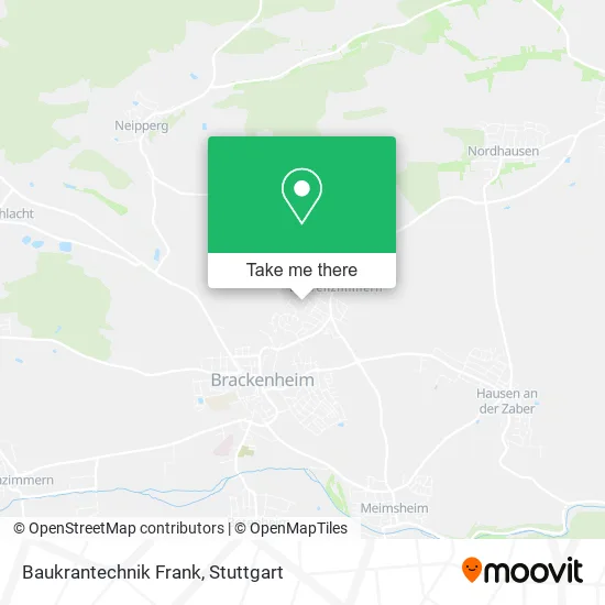 Карта Baukrantechnik Frank