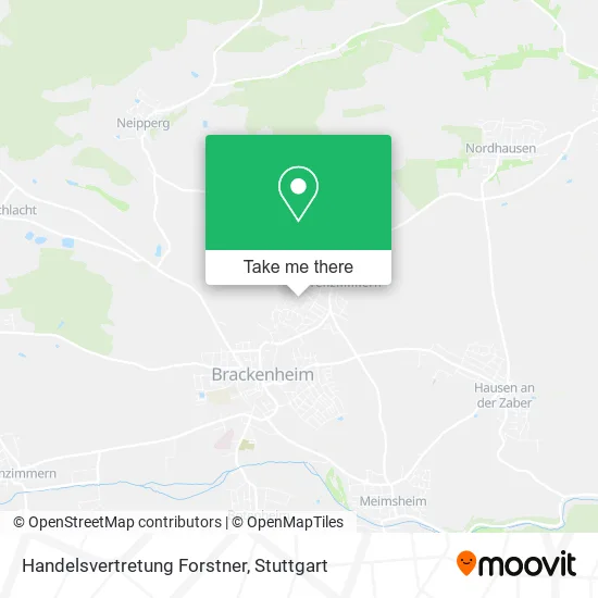Карта Handelsvertretung Forstner