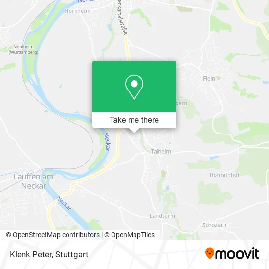 Klenk Peter map