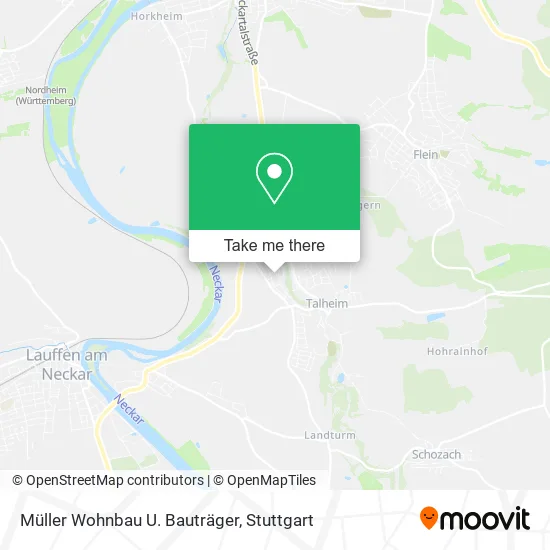 Карта Müller Wohnbau U. Bauträger