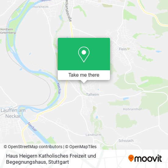 Карта Haus Heigern Katholisches Freizeit und Begegnungshaus