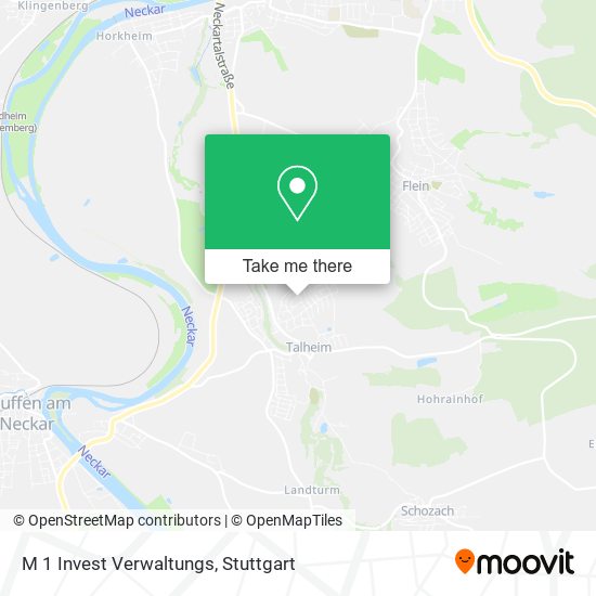 M 1 Invest Verwaltungs map