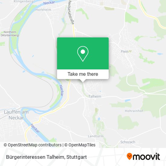 Bürgerinteressen Talheim map