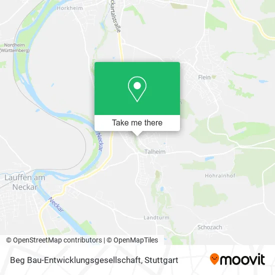 Карта Beg Bau-Entwicklungsgesellschaft