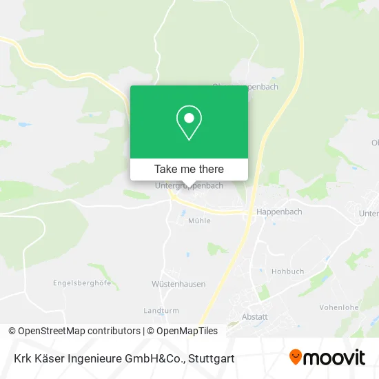 Карта Krk Käser Ingenieure GmbH&Co.