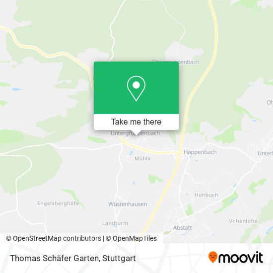 Thomas Schäfer Garten map