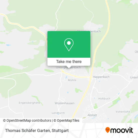 Карта Thomas Schäfer Garten