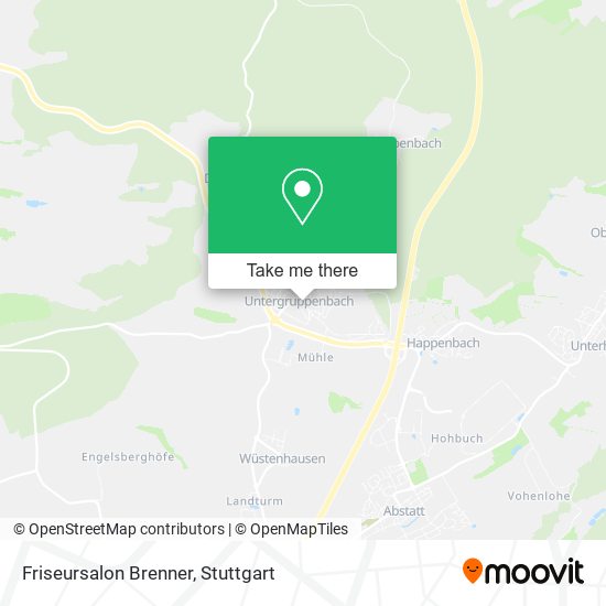 Карта Friseursalon Brenner