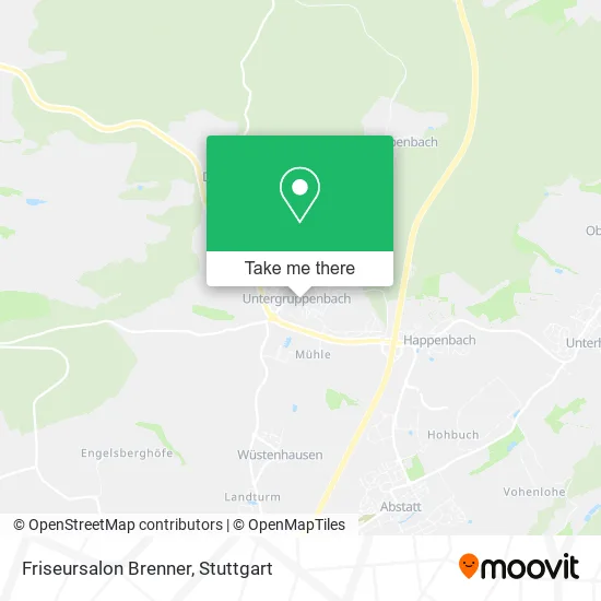 Карта Friseursalon Brenner