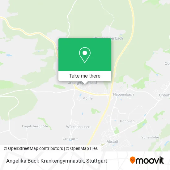 Карта Angelika Back Krankengymnastik