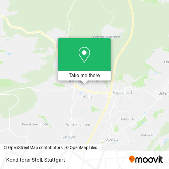 Карта Konditorei Stoll