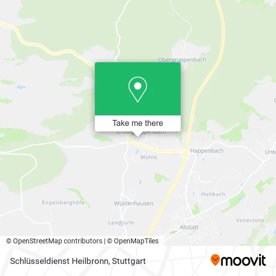 Карта Schlüsseldienst Heilbronn