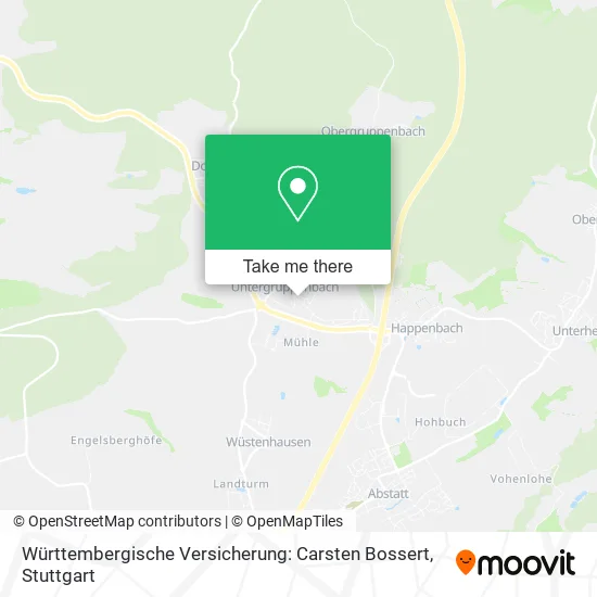 Карта Württembergische Versicherung: Carsten Bossert