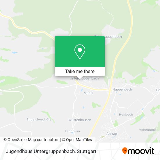 Jugendhaus Untergruppenbach map