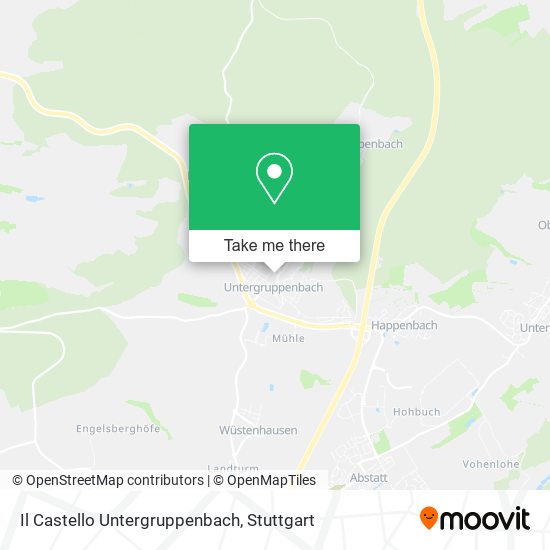 Il Castello Untergruppenbach map