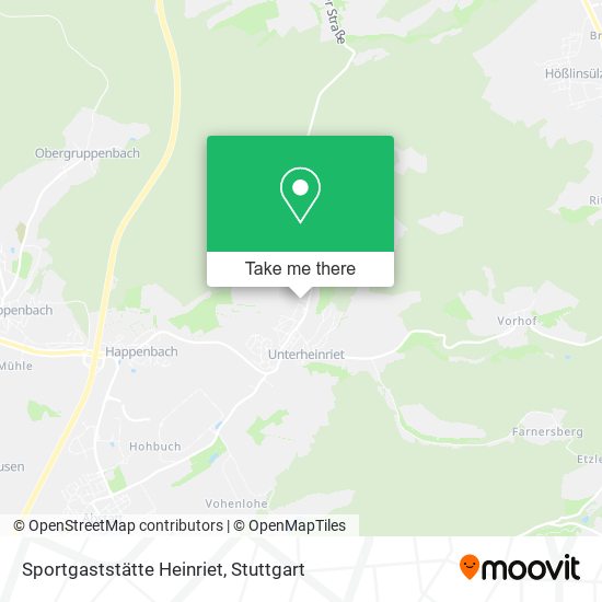 Карта Sportgaststätte Heinriet