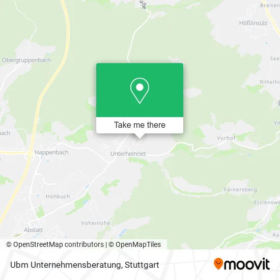 Карта Ubm Unternehmensberatung