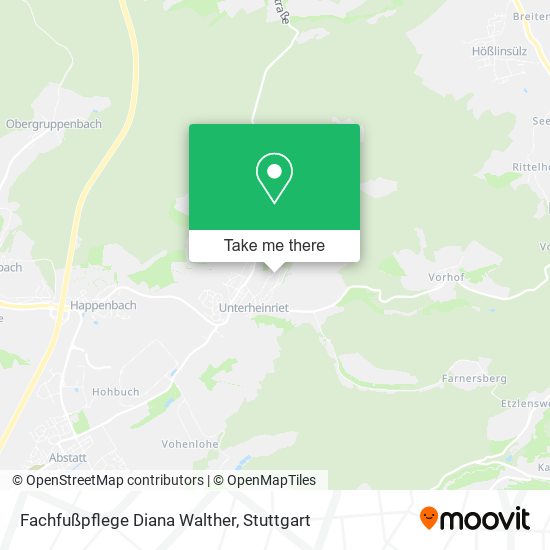 Fachfußpflege Diana Walther map