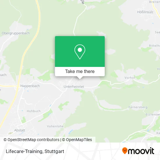 Карта Lifecare-Training