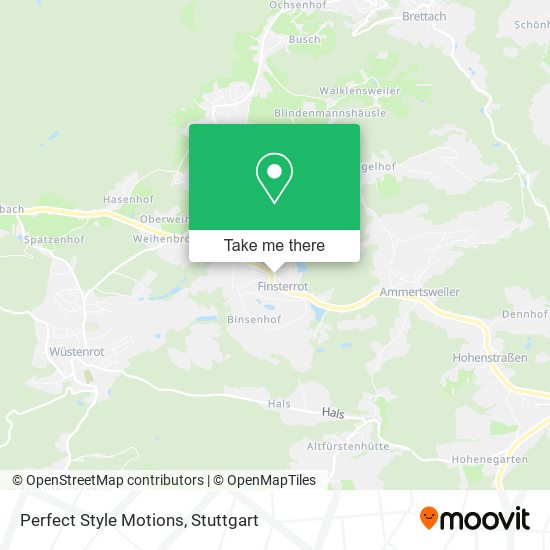 Perfect Style Motions map