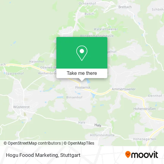 Карта Hogu Foood Marketing