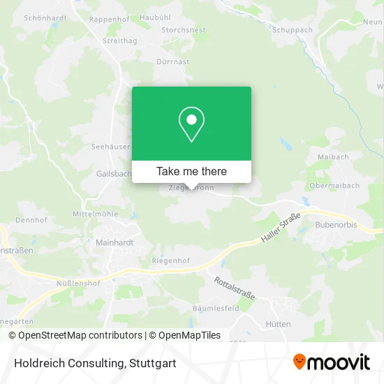 Holdreich Consulting map