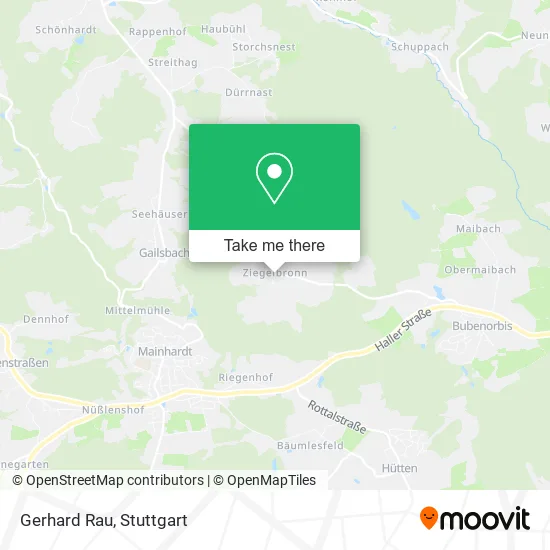 Карта Gerhard Rau