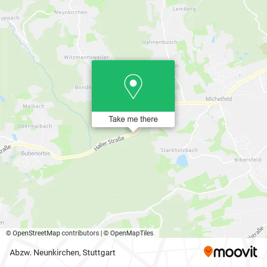 Карта Abzw. Neunkirchen