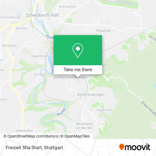 Freizeit Sha Start map