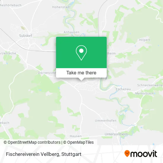 Карта Fischereiverein Vellberg
