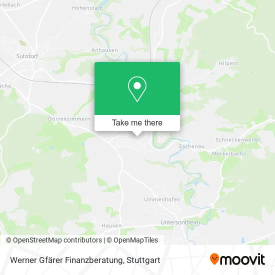 Карта Werner Gfärer Finanzberatung