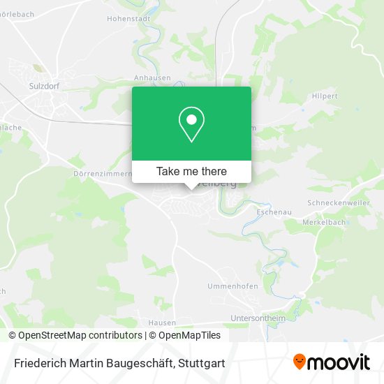 Friederich Martin Baugeschäft map