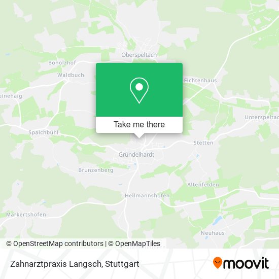 Zahnarztpraxis Langsch map