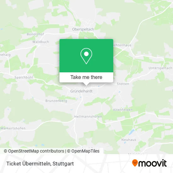 Карта Ticket Übermitteln