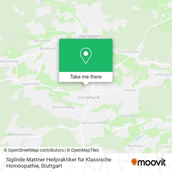 Siglinde Mattner Heilpraktiker für Klassische Homöopathie map