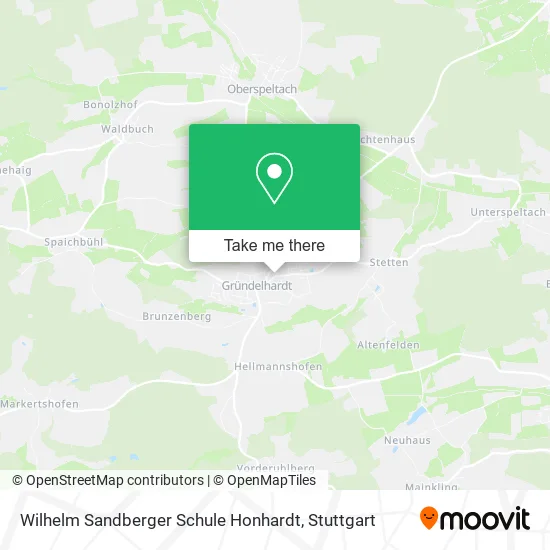 Карта Wilhelm Sandberger Schule Honhardt