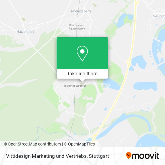 Карта Vittidesign Marketing und Vertriebs