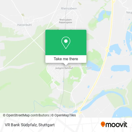Карта VR Bank Südpfalz