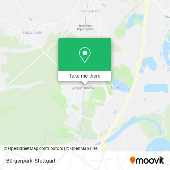 Карта Bürgerpark