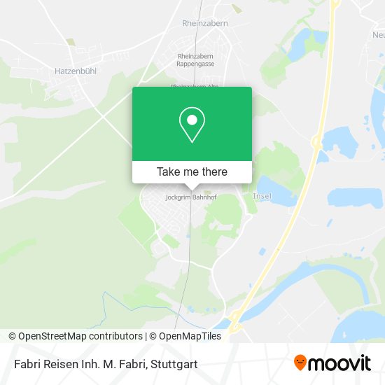 Карта Fabri Reisen Inh. M. Fabri