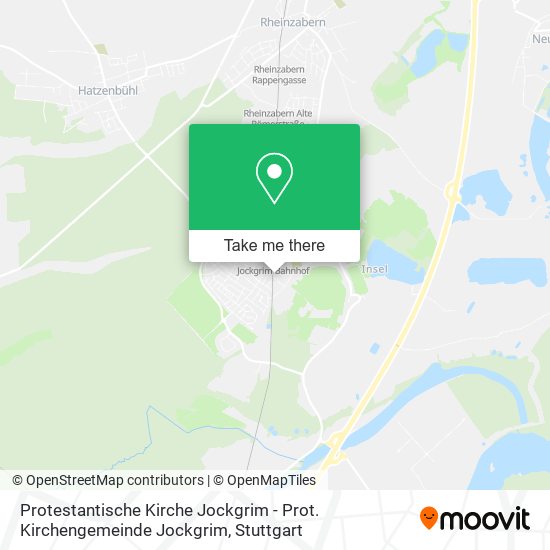 Protestantische Kirche Jockgrim - Prot. Kirchengemeinde Jockgrim map