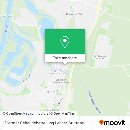 Карта Dietmar Gebäudebetreuung Lehner