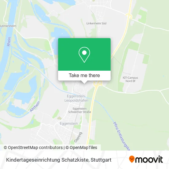 Карта Kindertageseinrichtung Schatzkiste