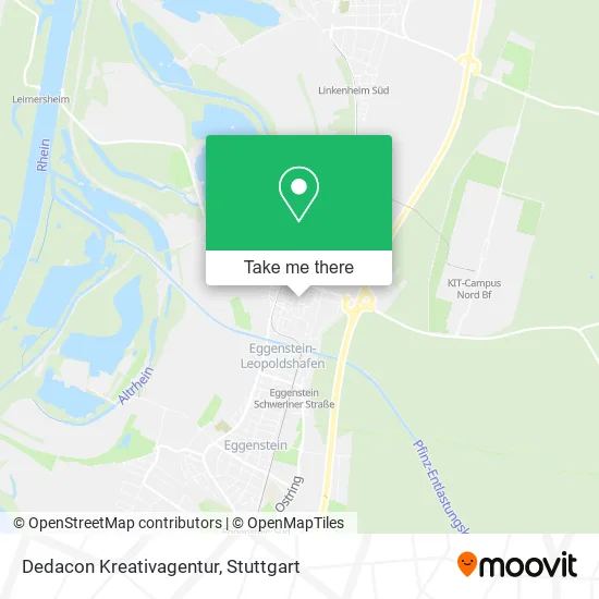 Карта Dedacon Kreativagentur