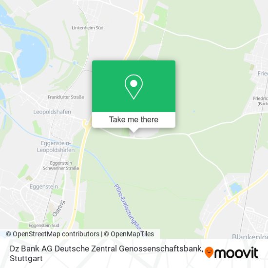 Dz Bank AG Deutsche Zentral Genossenschaftsbank map