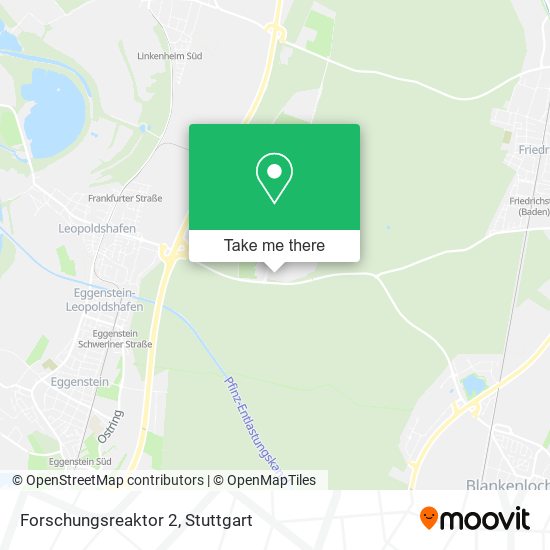 Forschungsreaktor 2 map