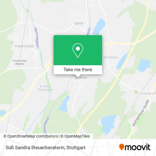 Süß Sandra Steuerberaterin map