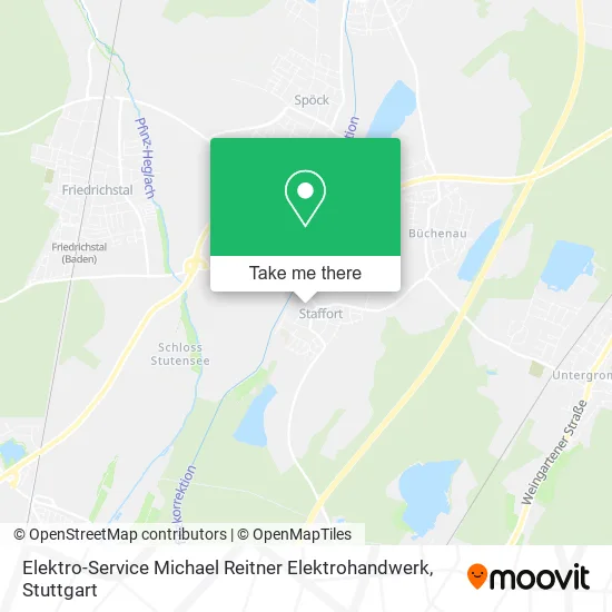 Карта Elektro-Service Michael Reitner Elektrohandwerk