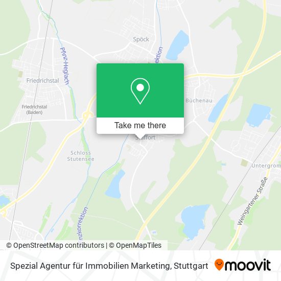 Spezial Agentur für Immobilien Marketing map